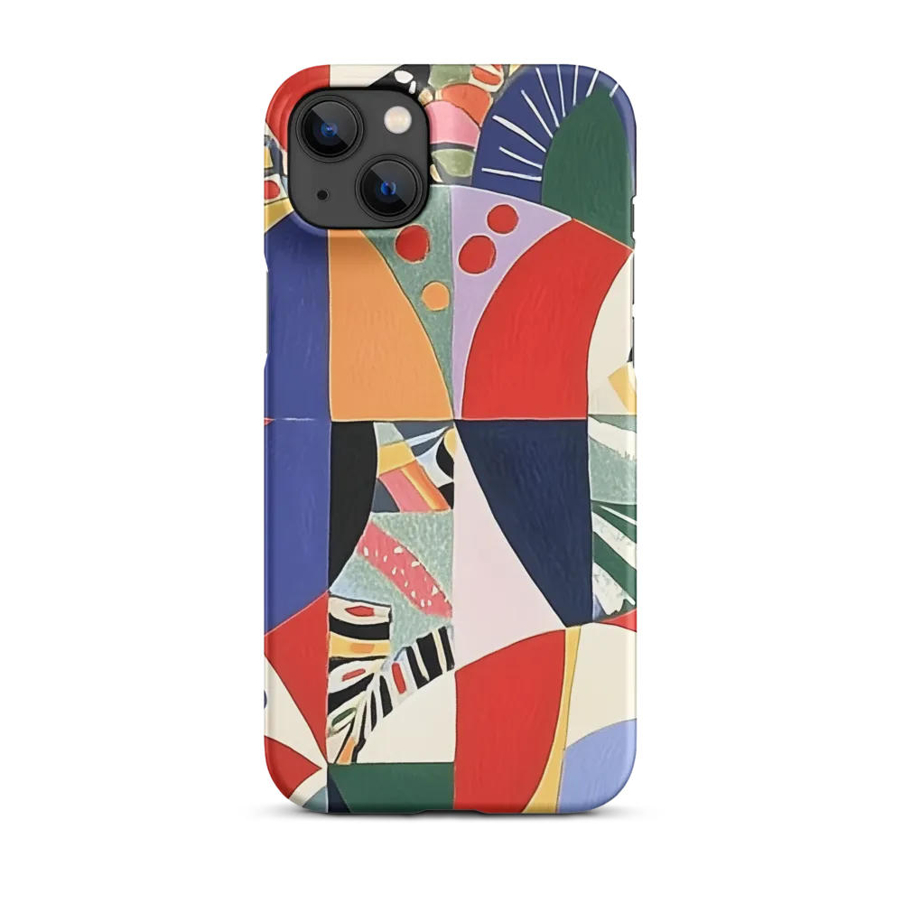 Dynamic Mosaic Symmetry | Phone Case |  14 Plus | Snap Case | Matte