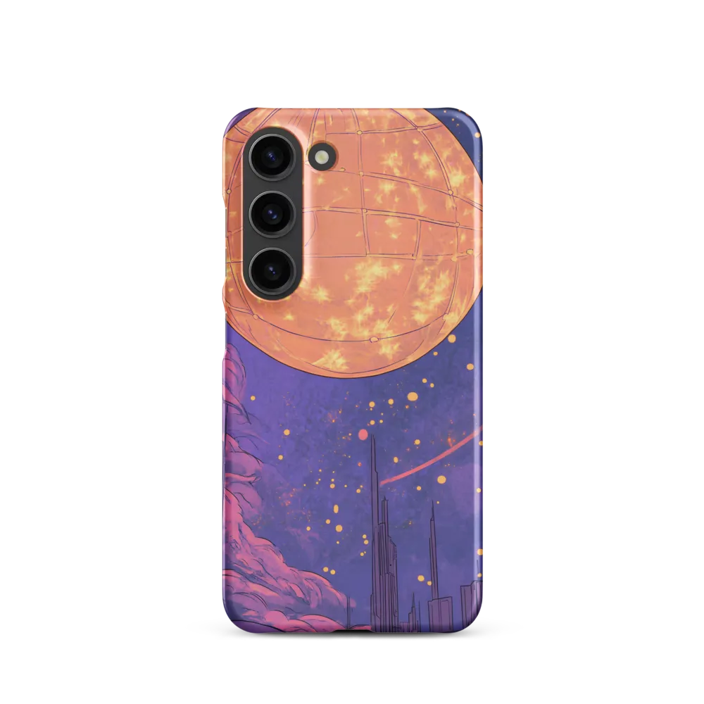 Celestial Cityscape: A Dance of Colors