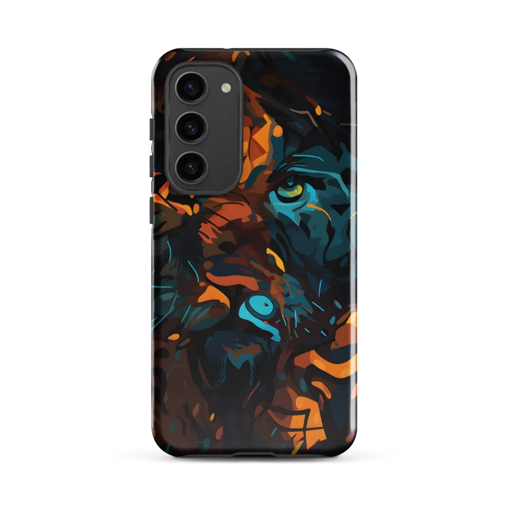 Tropical Enigma: A Wildlife Quartet | Phone Case |  S23 Plus | Tough Case | Glossy
