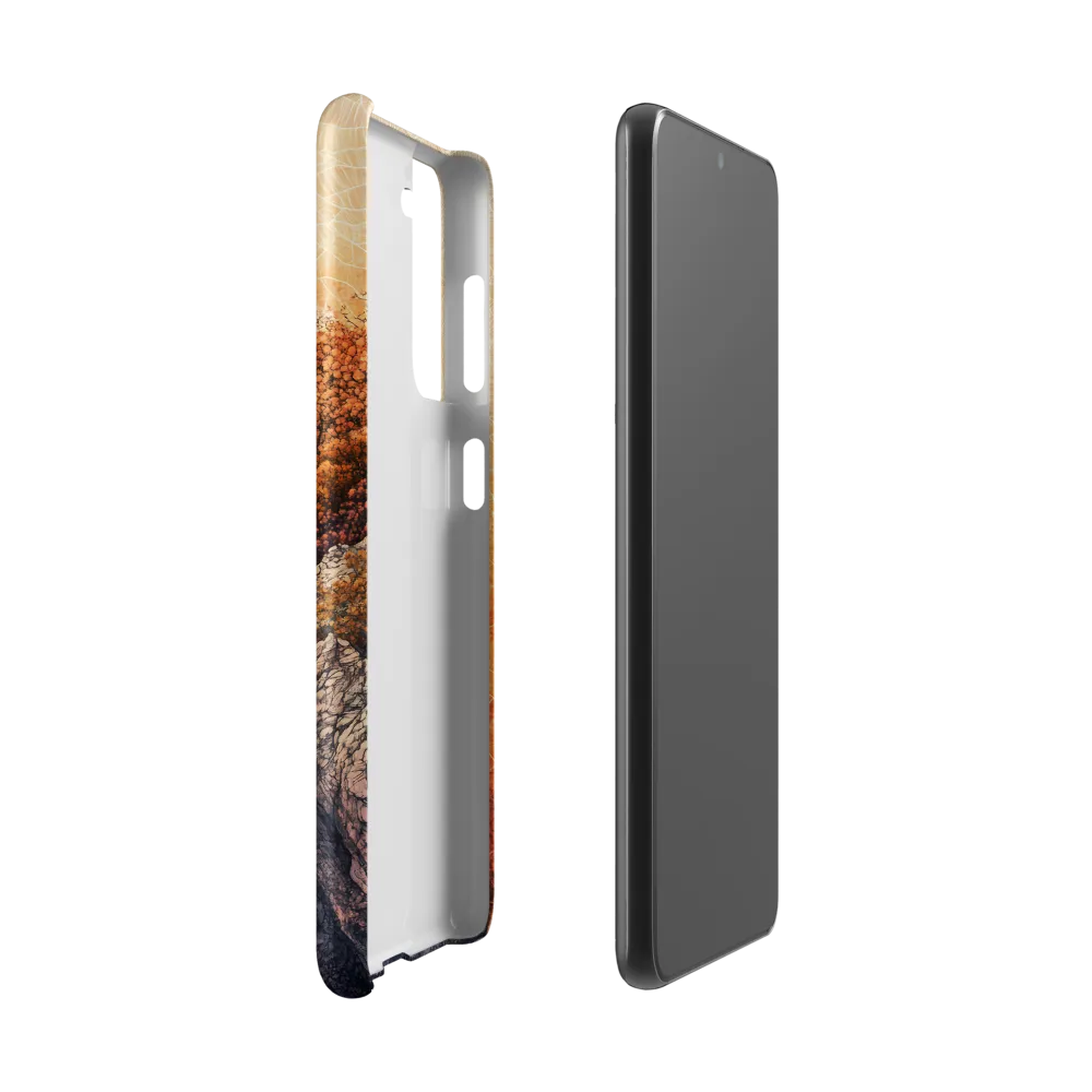Fluttering Dreams of Serenity | Phone Case |  S21 | Snap Case | Matte