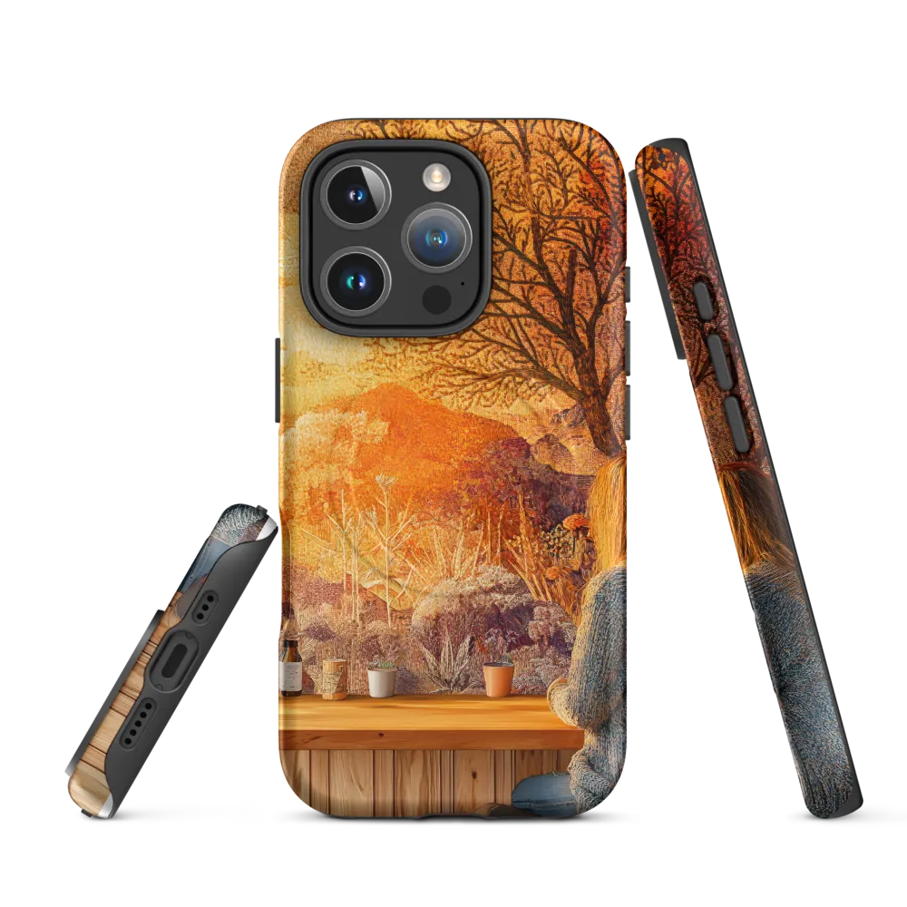 Whispers of a Golden Sunset | Phone Case |  16 Pro | MagSafe® Tough Case | Matte