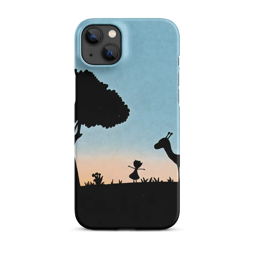 Curiosity in the Silhouette | Phone Case |  14 Plus | Snap Case | Matte