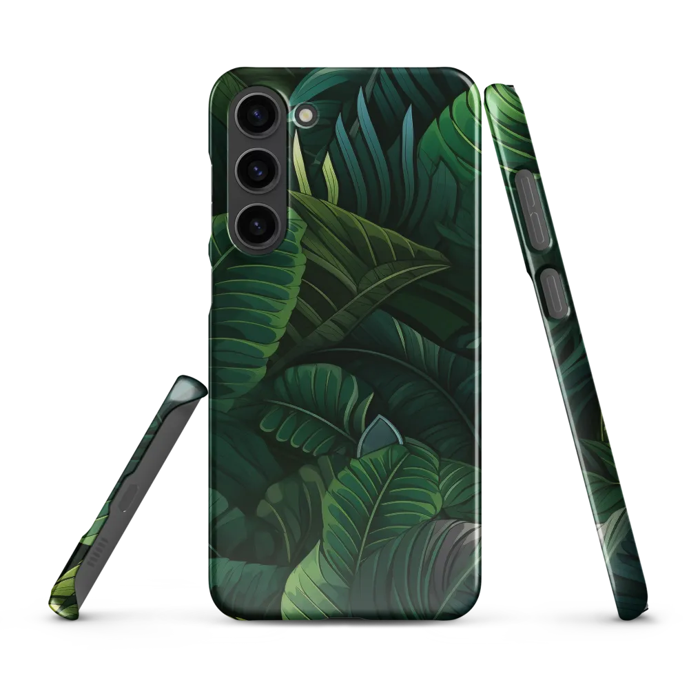 Lush Canopy: A Tropical Foliage Study