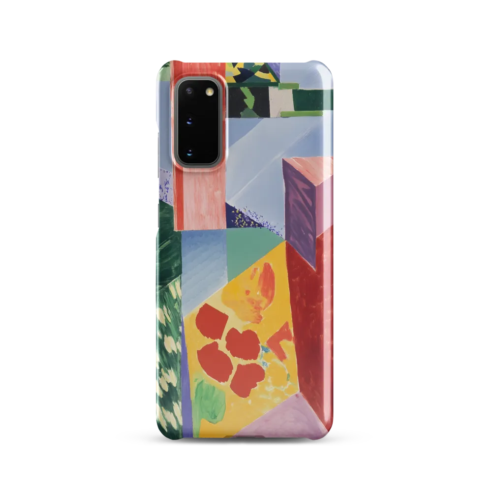 Interplay of Geometry and Color | Phone Case |  S20 | Snap Case | Glossy