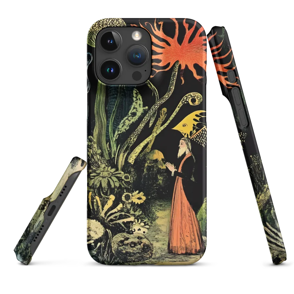 Enchanted Encounter in a Fantastical Garden | Phone Case |  16 Pro Max | Snap Case | Matte