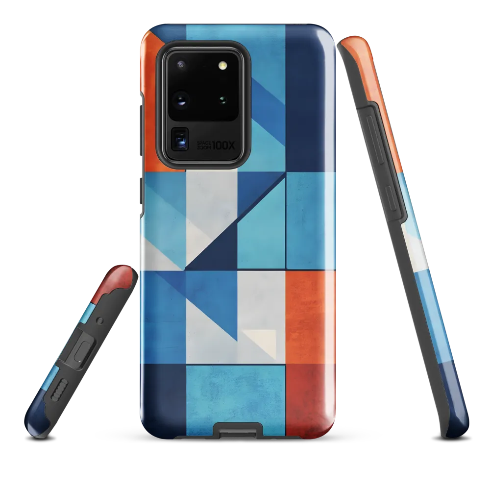Geometric Harmony in Color | Phone Case |  S20 Ultra | Tough Case | Glossy