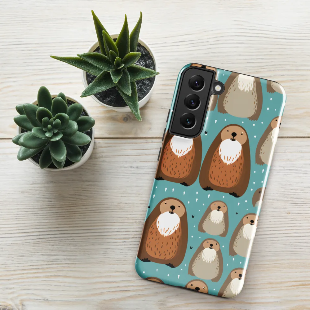 Whimsical Otter Pattern