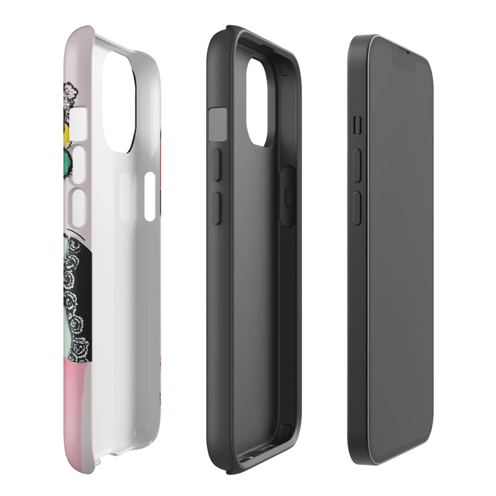 Whispers of Contemplation | Phone Case |  14 | Tough Case | Matte