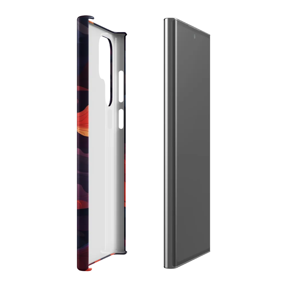 Ethereal Waves of Color | Phone Case |  S22 Ultra | Snap Case | Matte