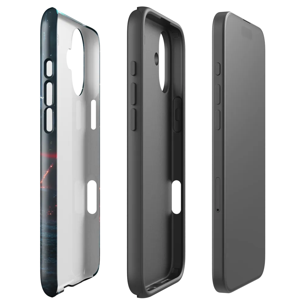 The Guardian of the Neon City | Phone Case |  16 Plus | Tough Case | Glossy