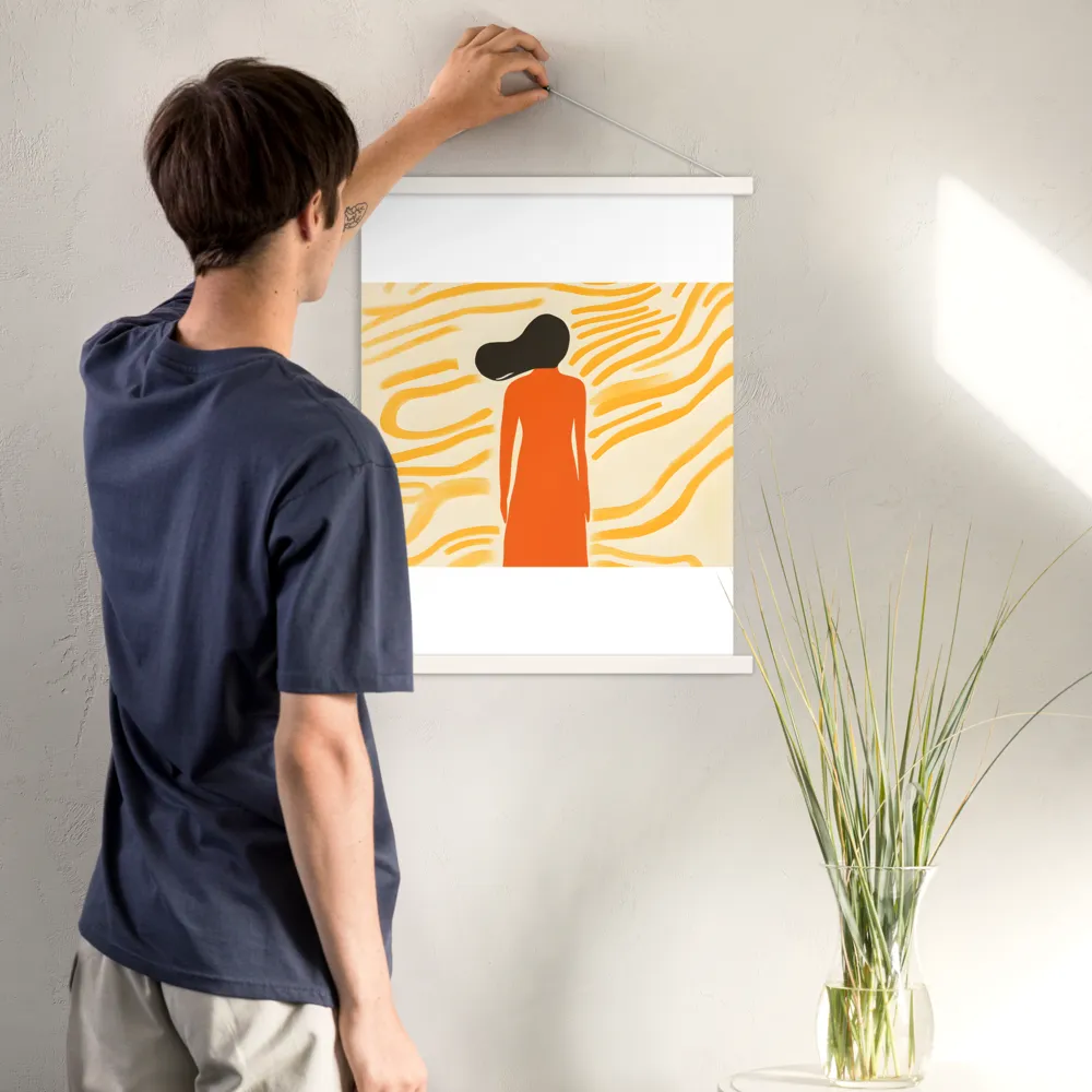 Connection to Serenity | Poster With White Wood Hanger | 18″×24″