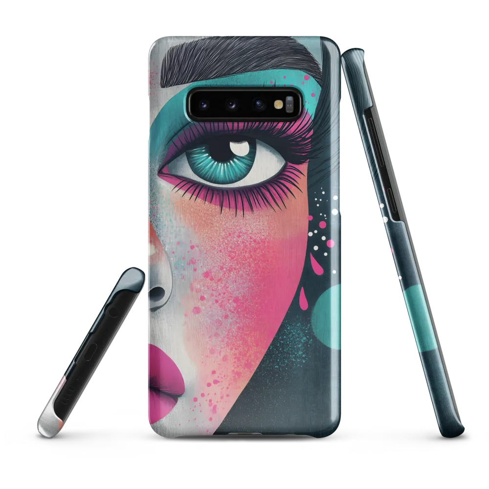 Vibrant Gaze | Phone Case |  S10 Plus | Snap Case | Glossy