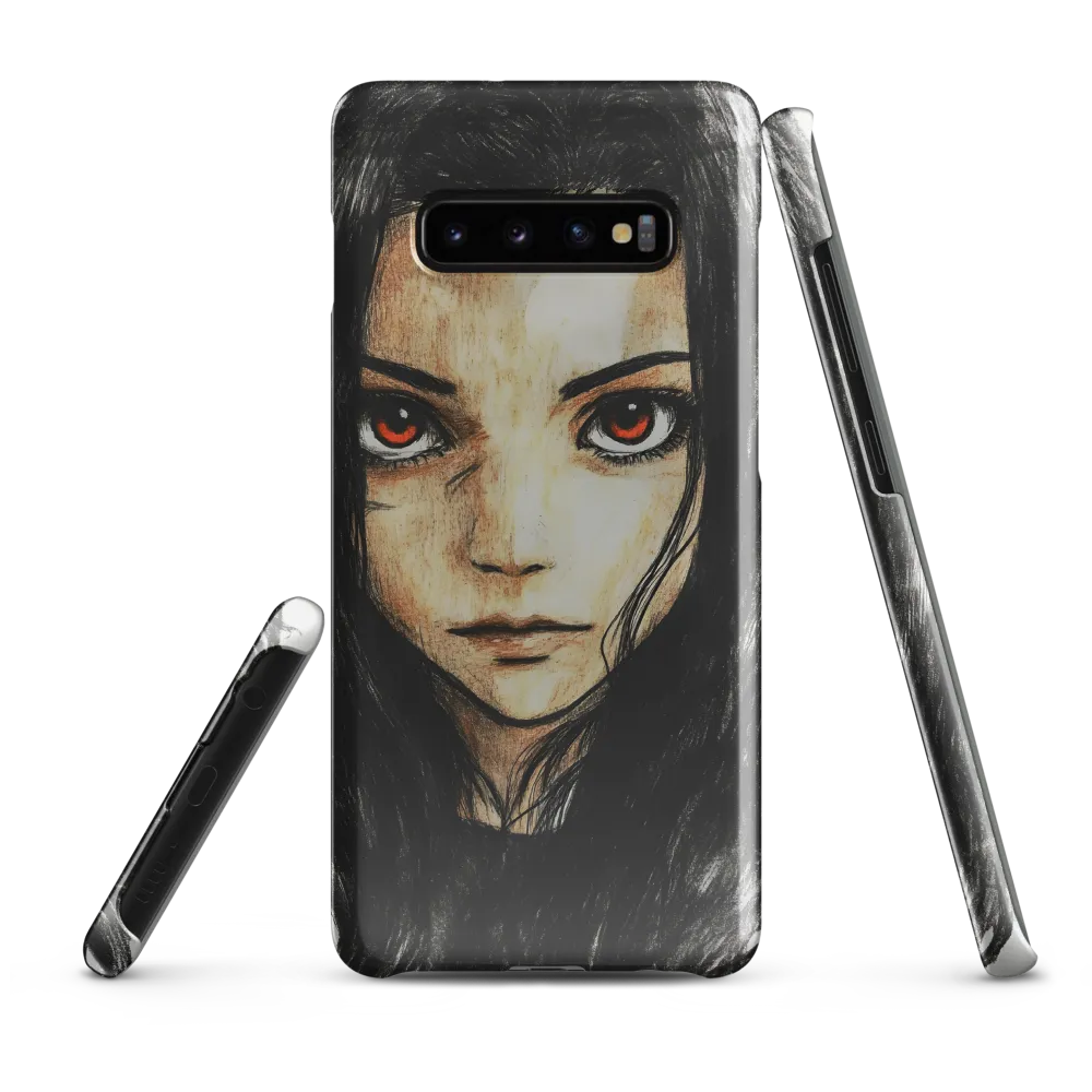 Eyes of Intensity | Phone Case |  S10 Plus | Snap Case | Glossy