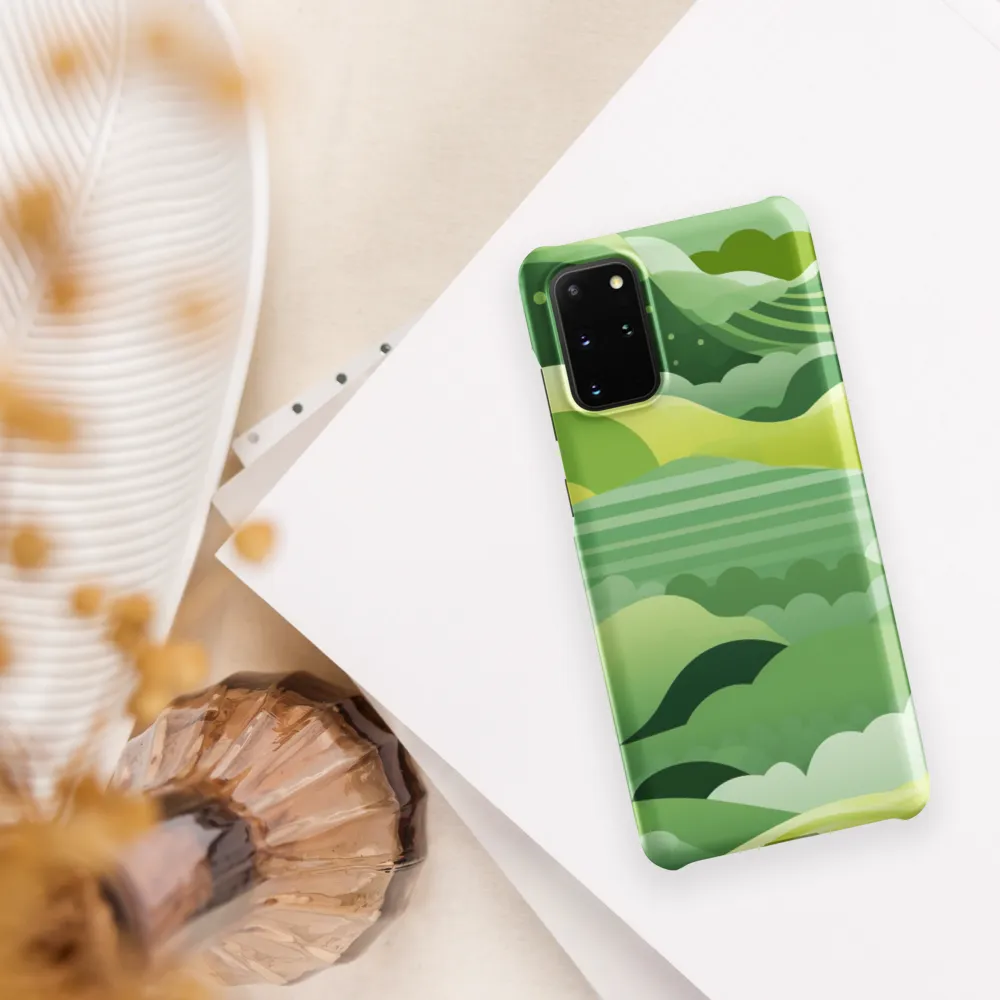 Tranquility in Green Waves