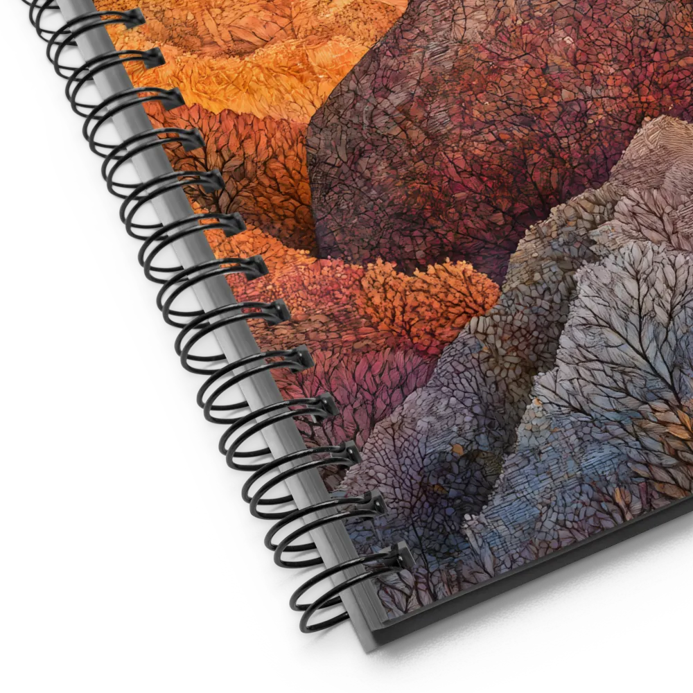 Reflections of Solitude | Spiral Notebook