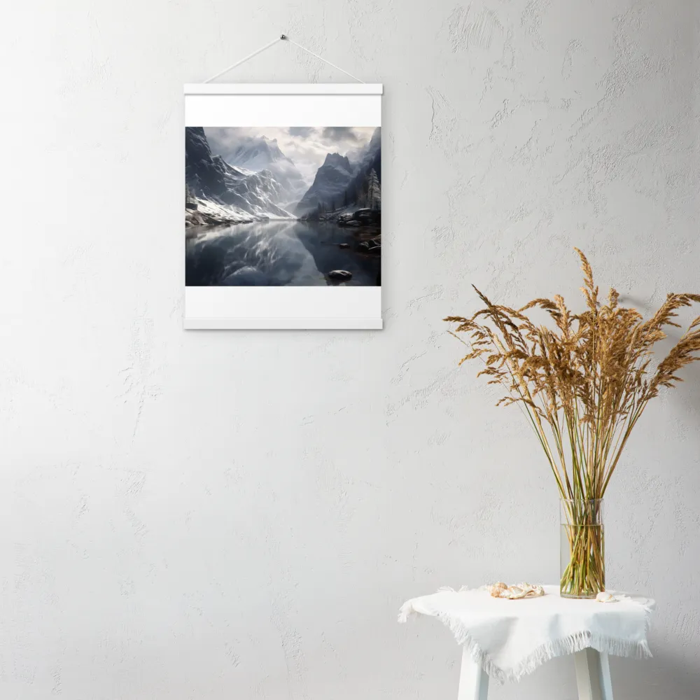 Echoes of Tranquility | Poster With White Wood Hanger | 16″×20″