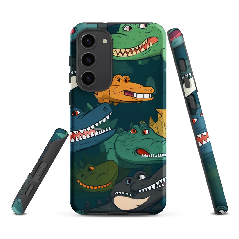 Cheerful Crocodilian Parade
