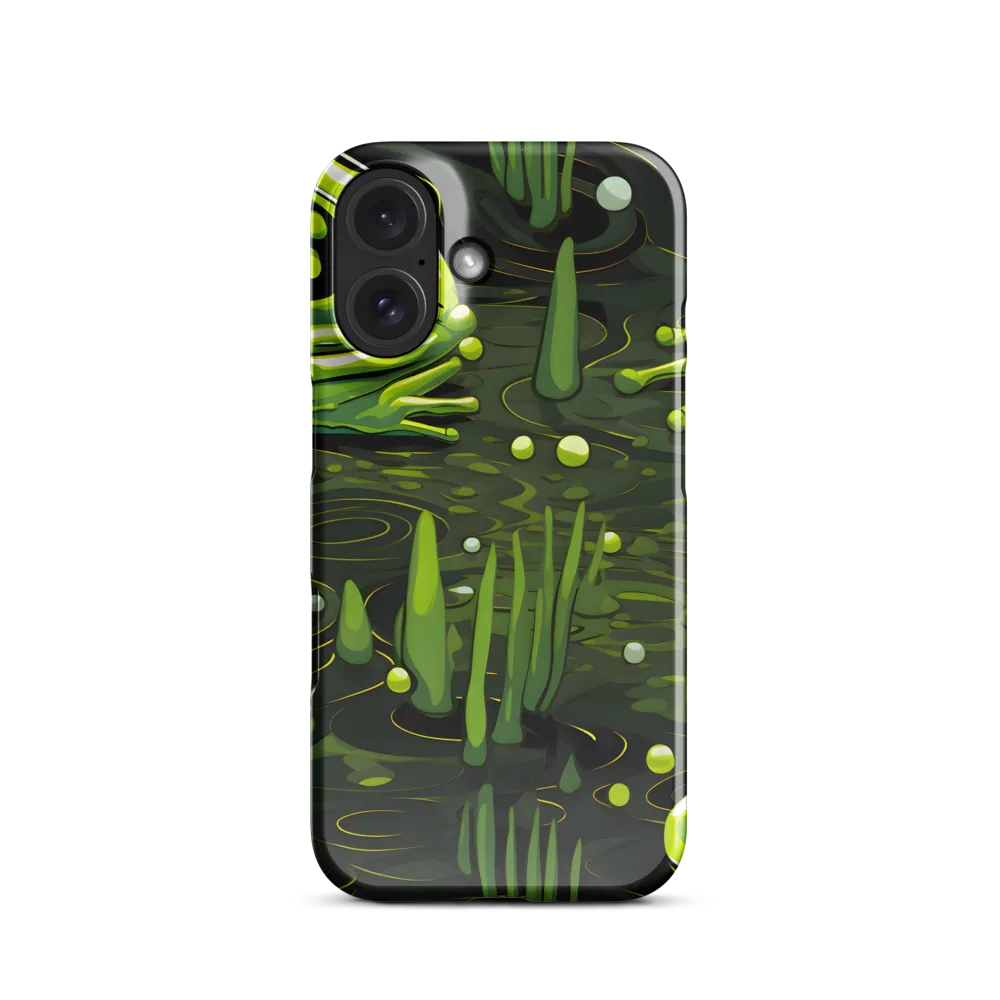 Green Harmony: Life Beneath the Surface | Phone Case