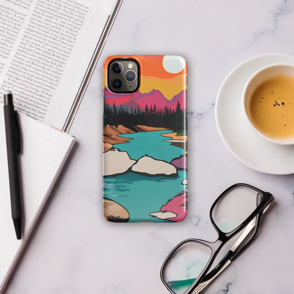 Dual Suns Over Serene Waters | Phone Case |  11 Pro Max | Snap Case | Glossy