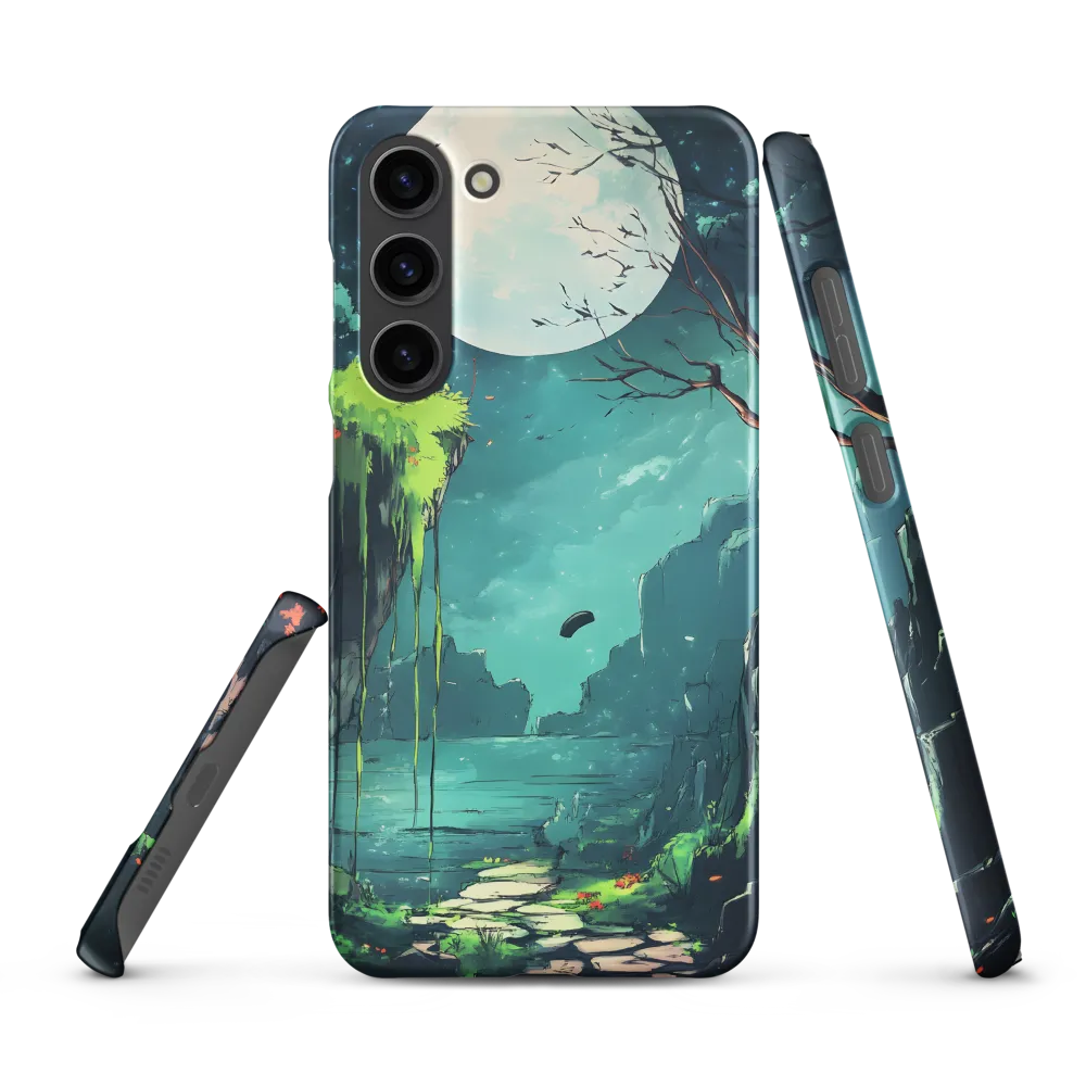 Moonlit Serenity: A Fantastical Landscape