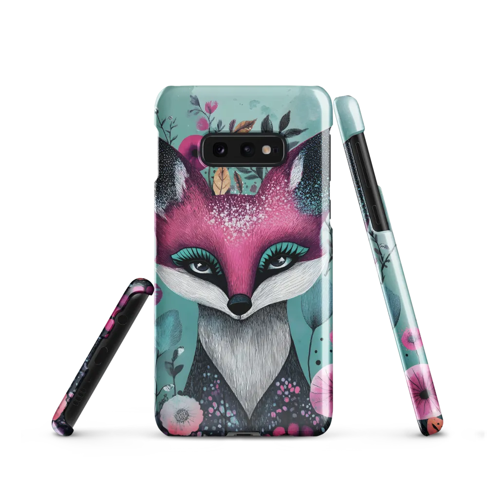 Whimsical Fox Among Blossoms