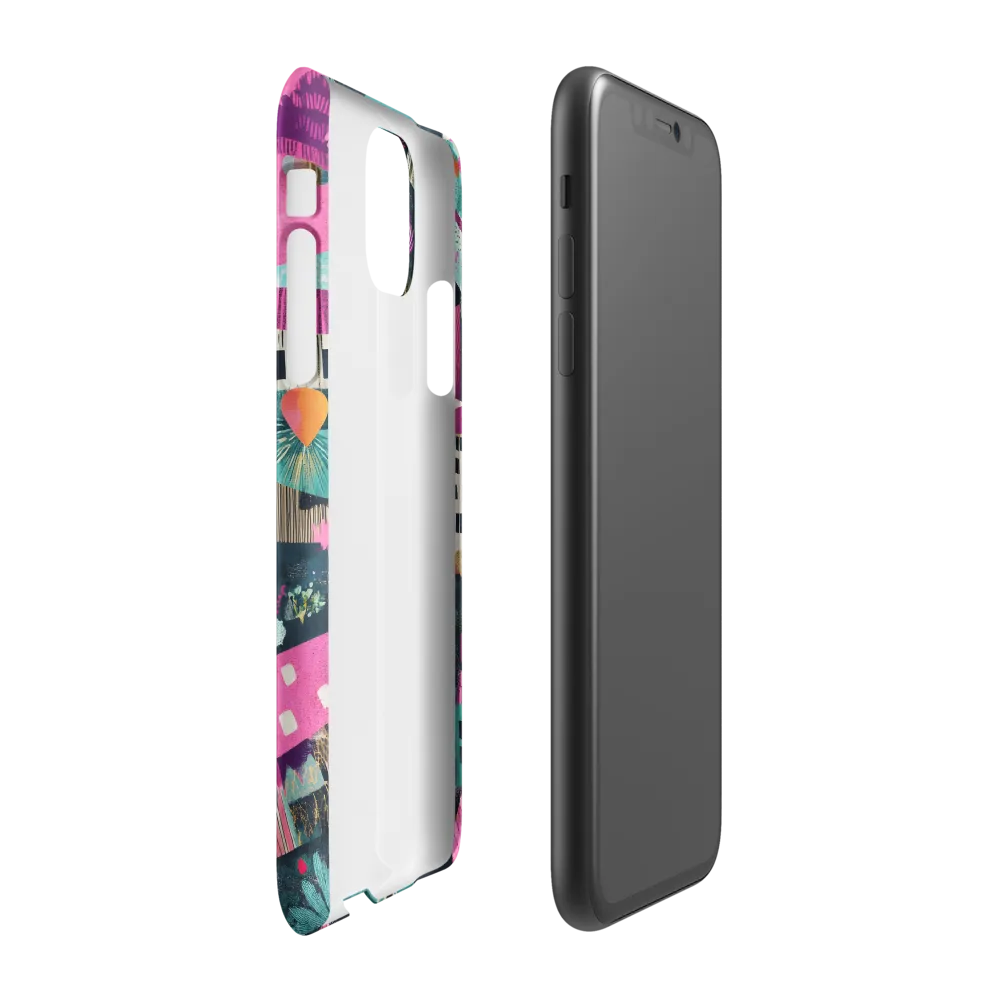 Whimsical Journey Through a Vibrant Landscape | Phone Case |  11 | Snap Case | Matte