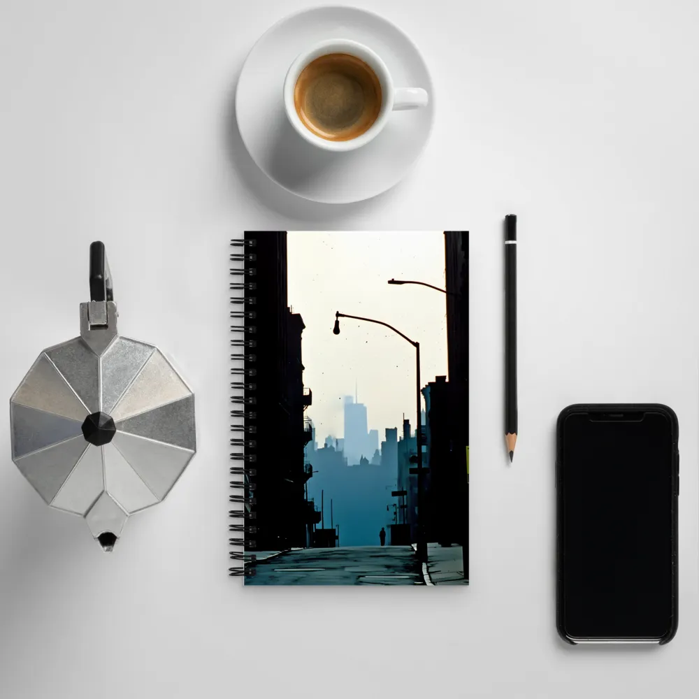 Echoes of an Urban Dream | Spiral Notebook