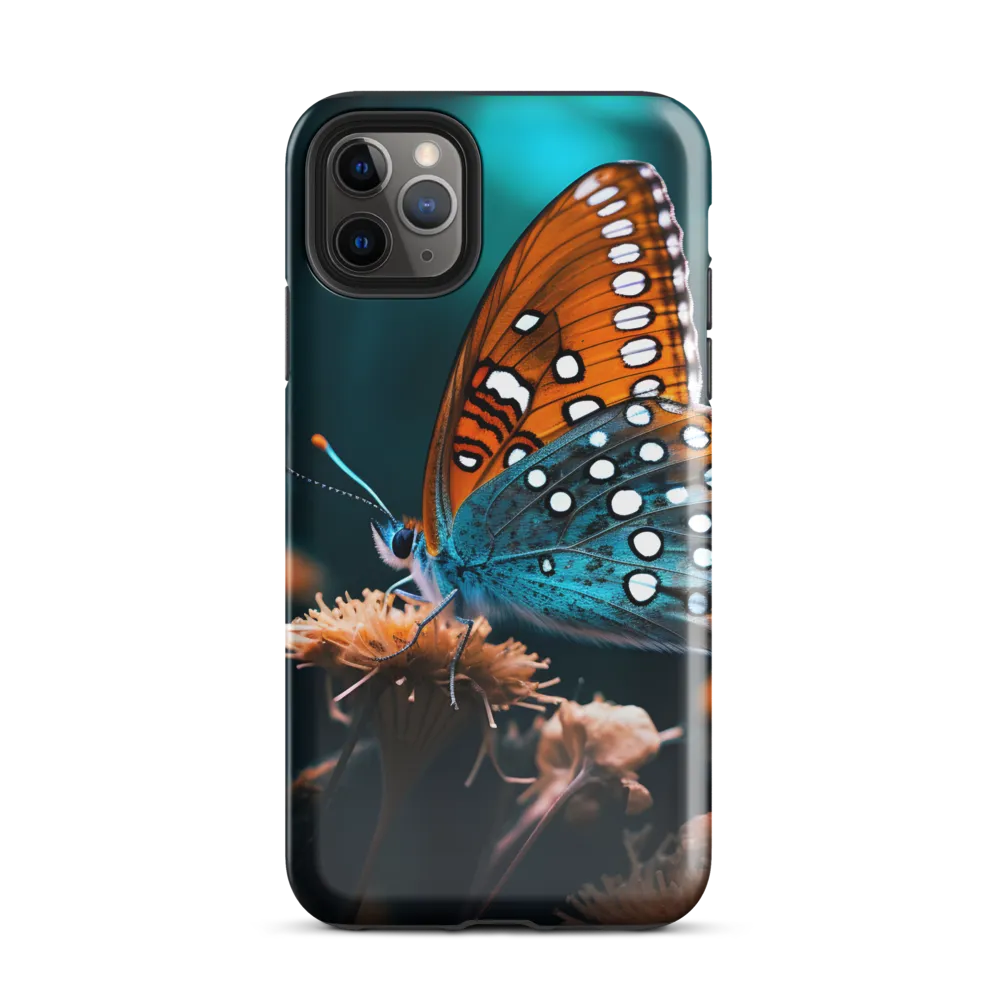 Whispers of Color: The Butterfly's Embrace | Phone Case |  11 Pro Max | Tough Case | Glossy