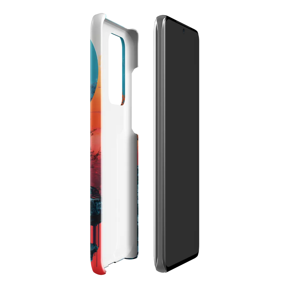 Ethereal Landscapes: A Dance of Color and Form | Phone Case |  S20 Ultra | Snap Case | Glossy