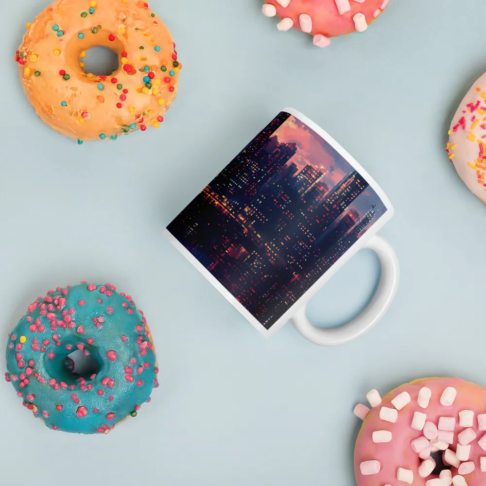 City Lights of Nostalgia | Mugs | Multiple Sizes & Colors