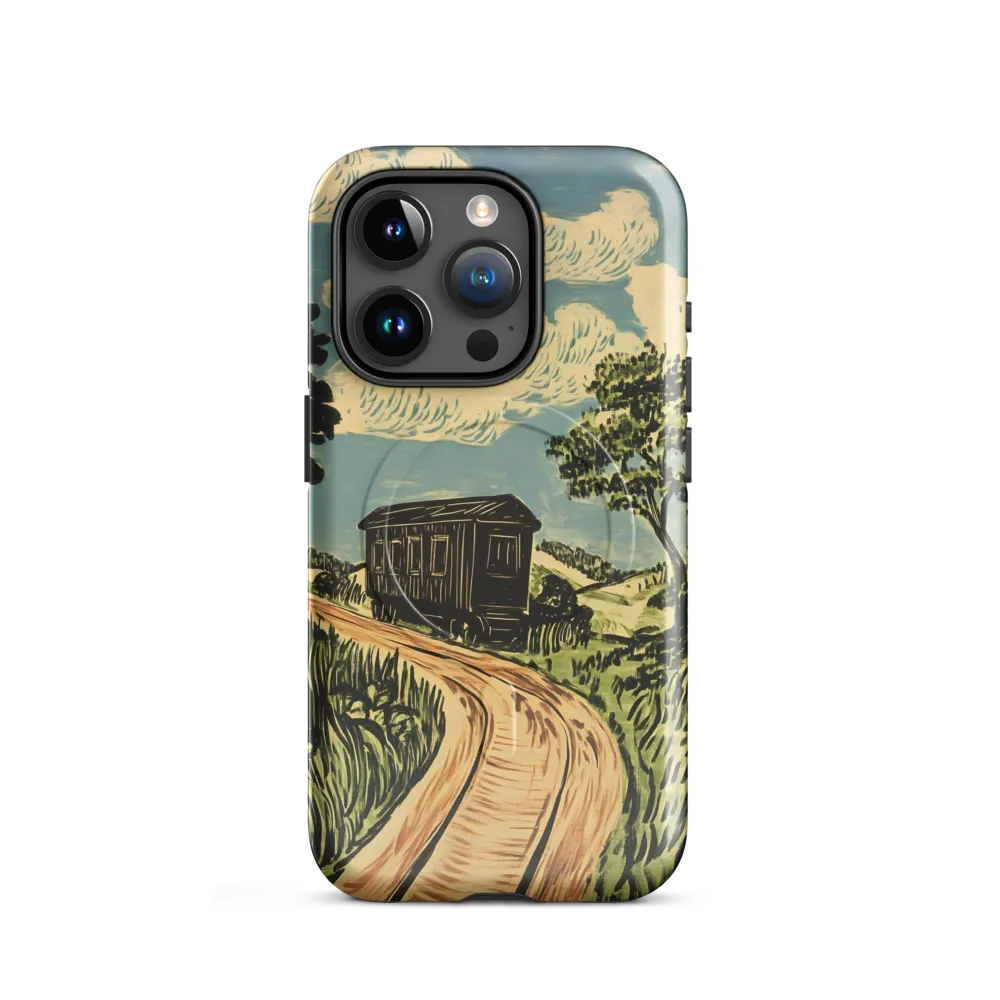 Nostalgia on the Rails | Phone Case |  15 Pro | MagSafe® Tough Case | Glossy