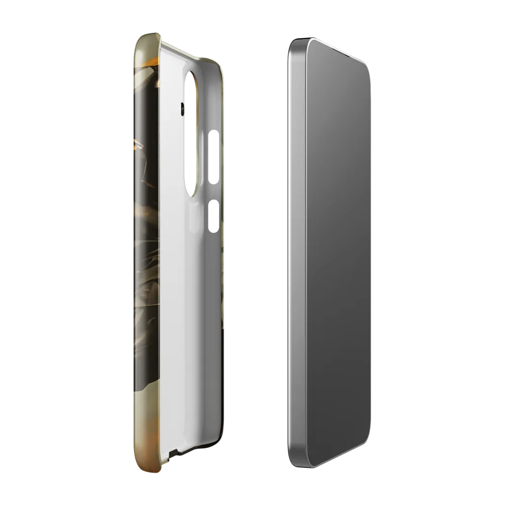Ethereal Explorer: The Enigmatic Astronaut | Phone Case |  S24 Plus | Snap Case | Glossy