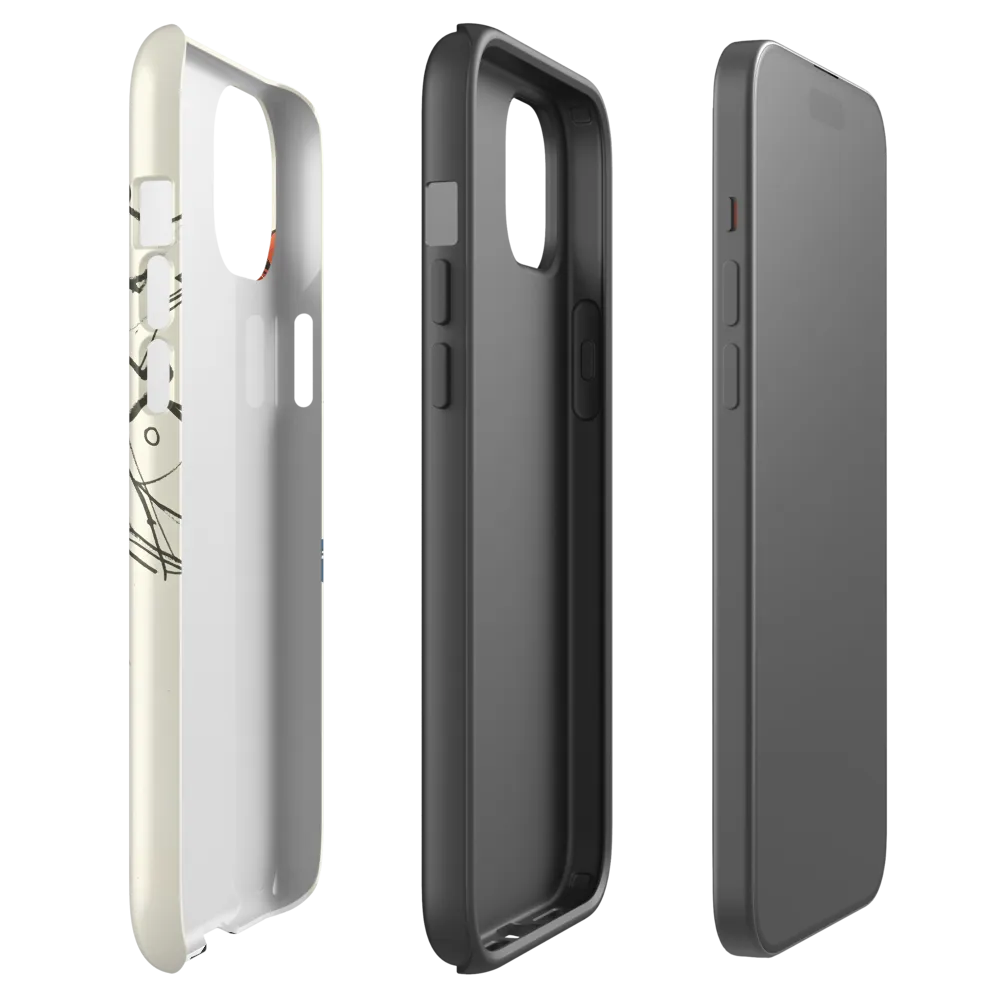 Echoes of Anguish | Phone Case |  15 Plus | Tough Case | Matte