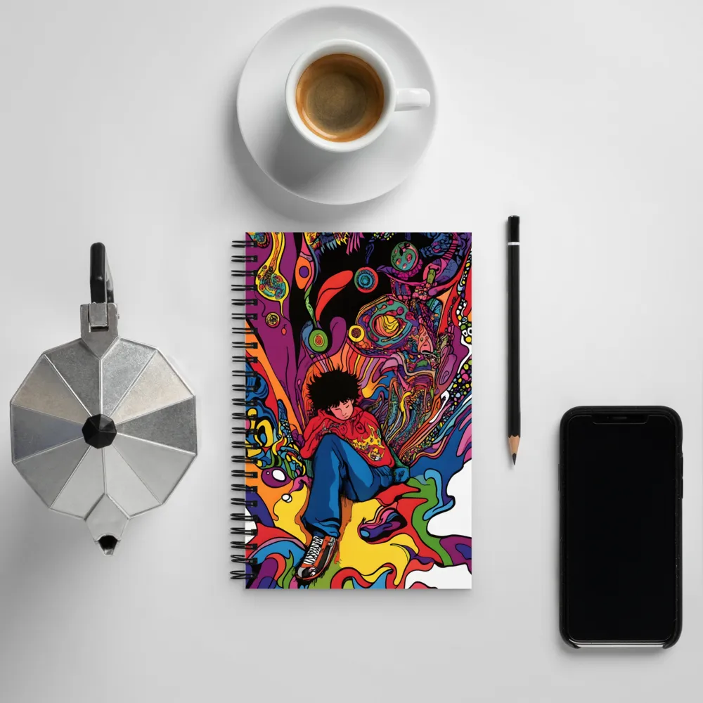 Psychedelic Reverie | Spiral Notebook