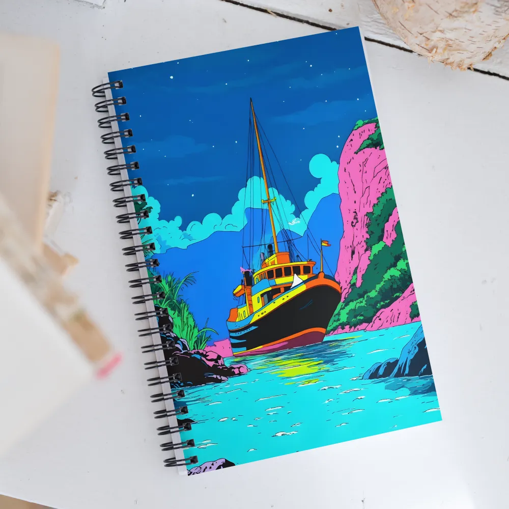 Nostalgic Voyage | Spiral Notebook