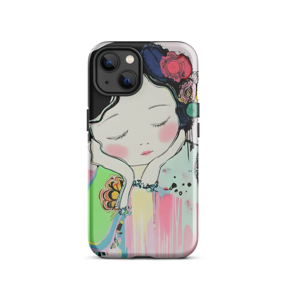 Whispers of Contemplation | Phone Case |  13 | Tough Case | Glossy