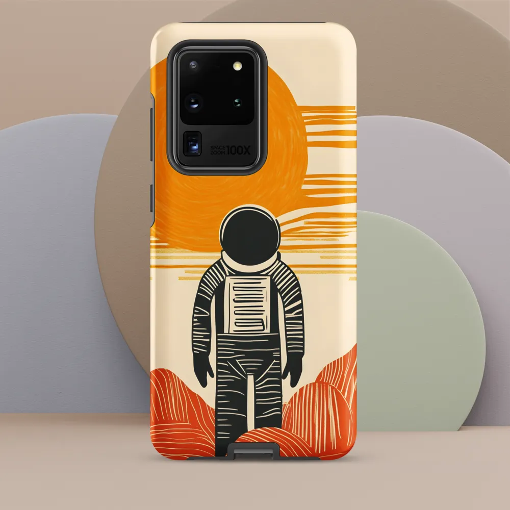 Contemplation on a Distant World | Phone Case |  S20 Ultra | Tough Case | Matte