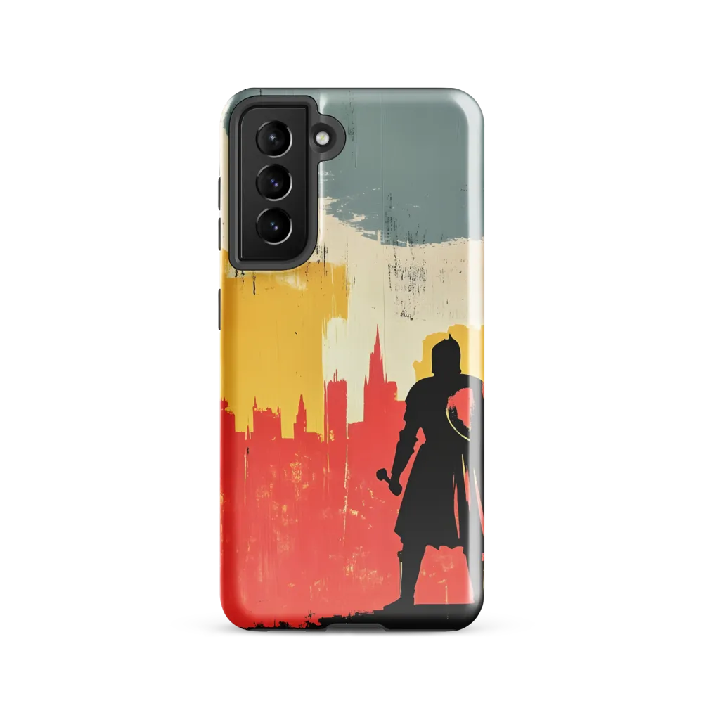 Hero in the Urban Dawn | Phone Case |  S21 | Tough Case | Glossy