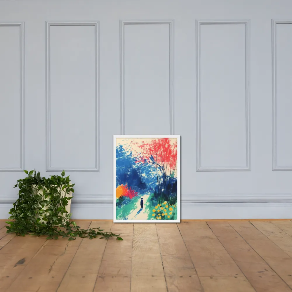 Whispers of Tranquility | Poster with White Frame | 18″×24″
