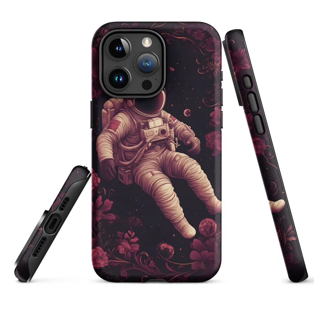 Cosmic Bloom: An Astronaut's Journey
