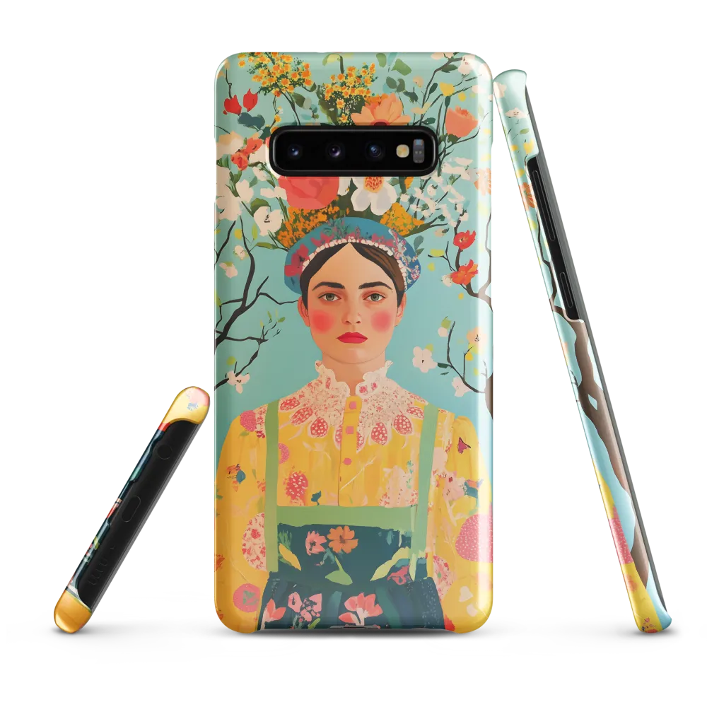 Blooming Portrait of Nature | Phone Case |  S10 Plus | Snap Case | Glossy