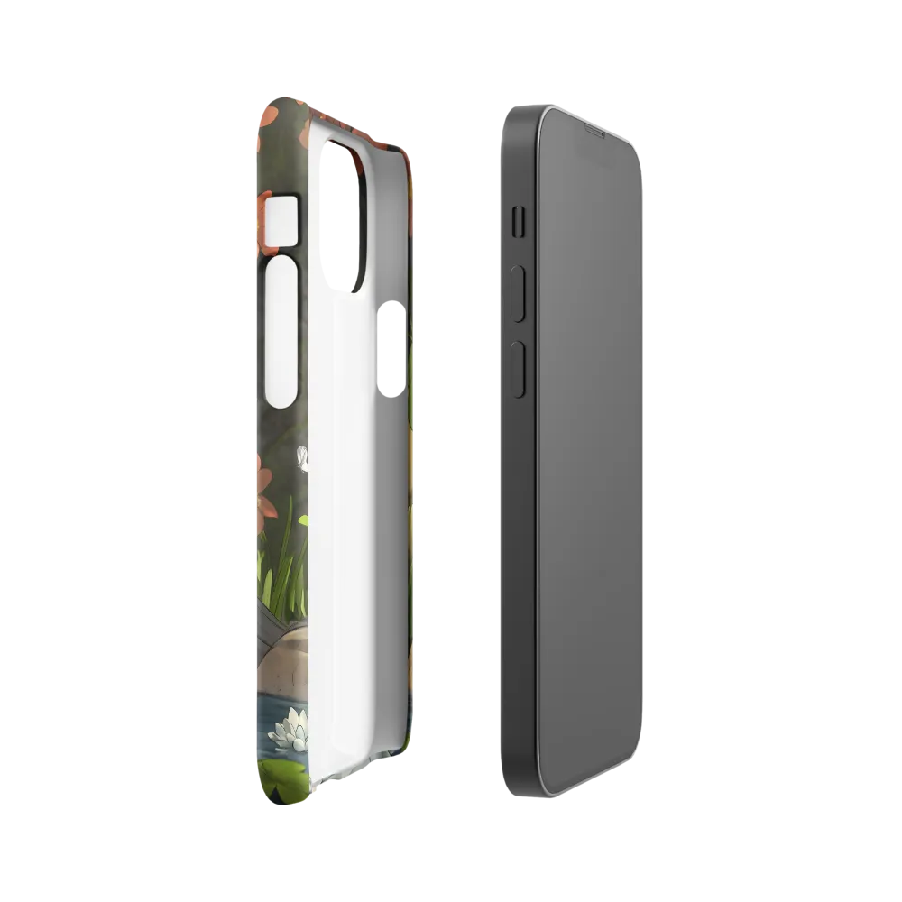 Tranquility by the Waterside | Phone Case |  13 Mini | Snap Case | Glossy