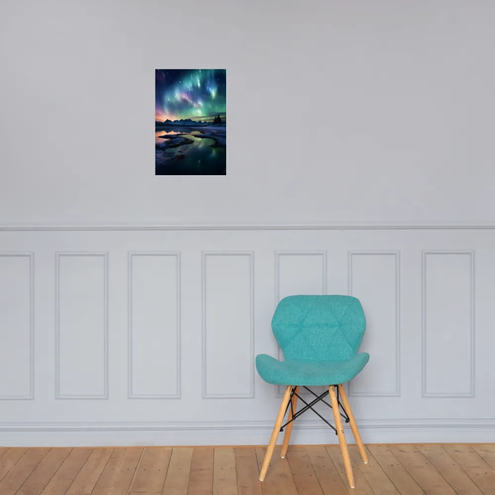 Ethereal Aurora: A Night Under the Stars