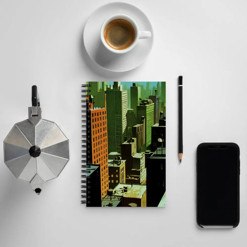 Urban Dreams in Color | Spiral Notebook