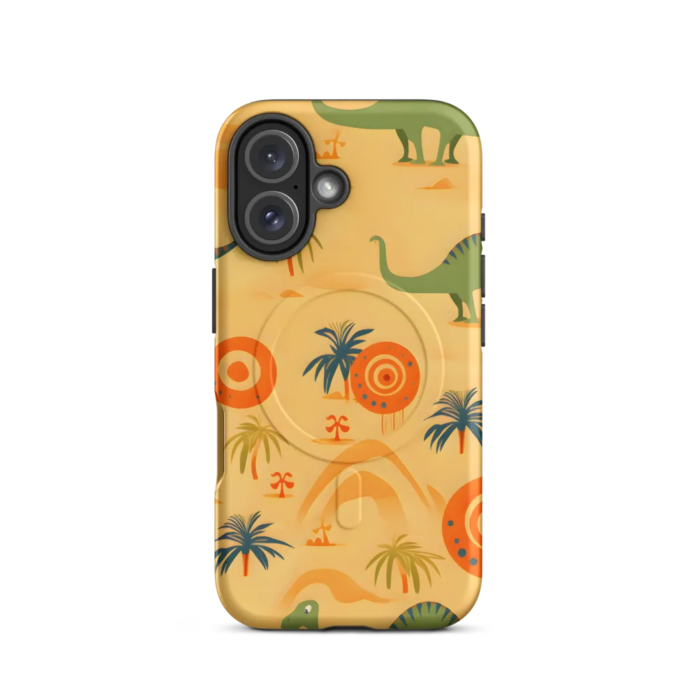 Prehistoric Playtime | Phone Case |  16 | MagSafe® Tough Case | Matte