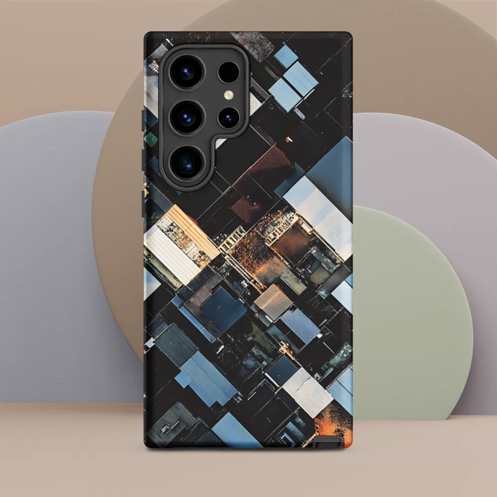Urban Mosaic from Above