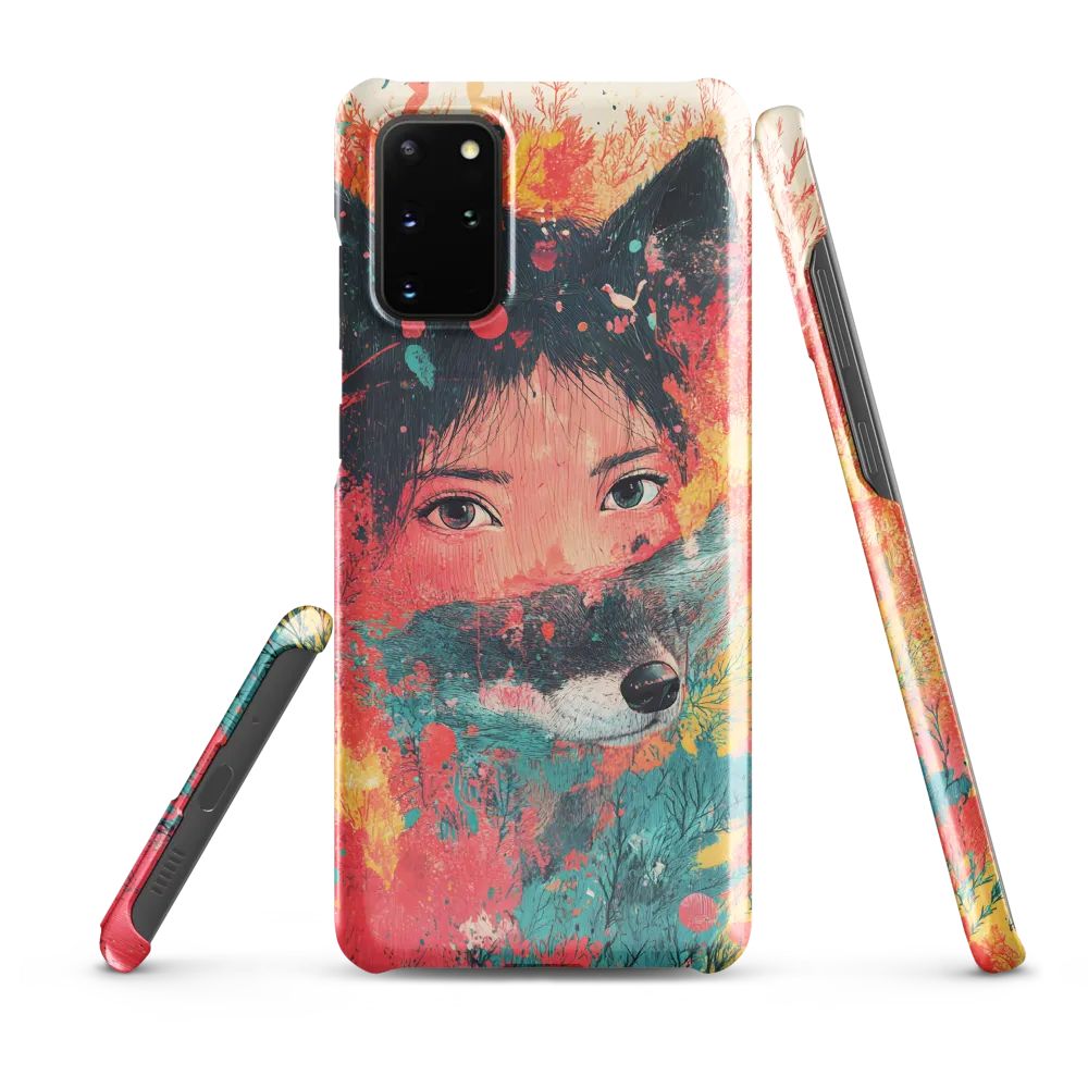 Harmony of Spirit: Girl and Wolf