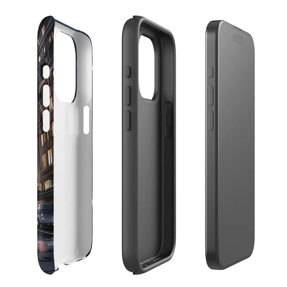Moonlit Urban Serenity | Phone Case |  15 Pro | Tough Case | Matte