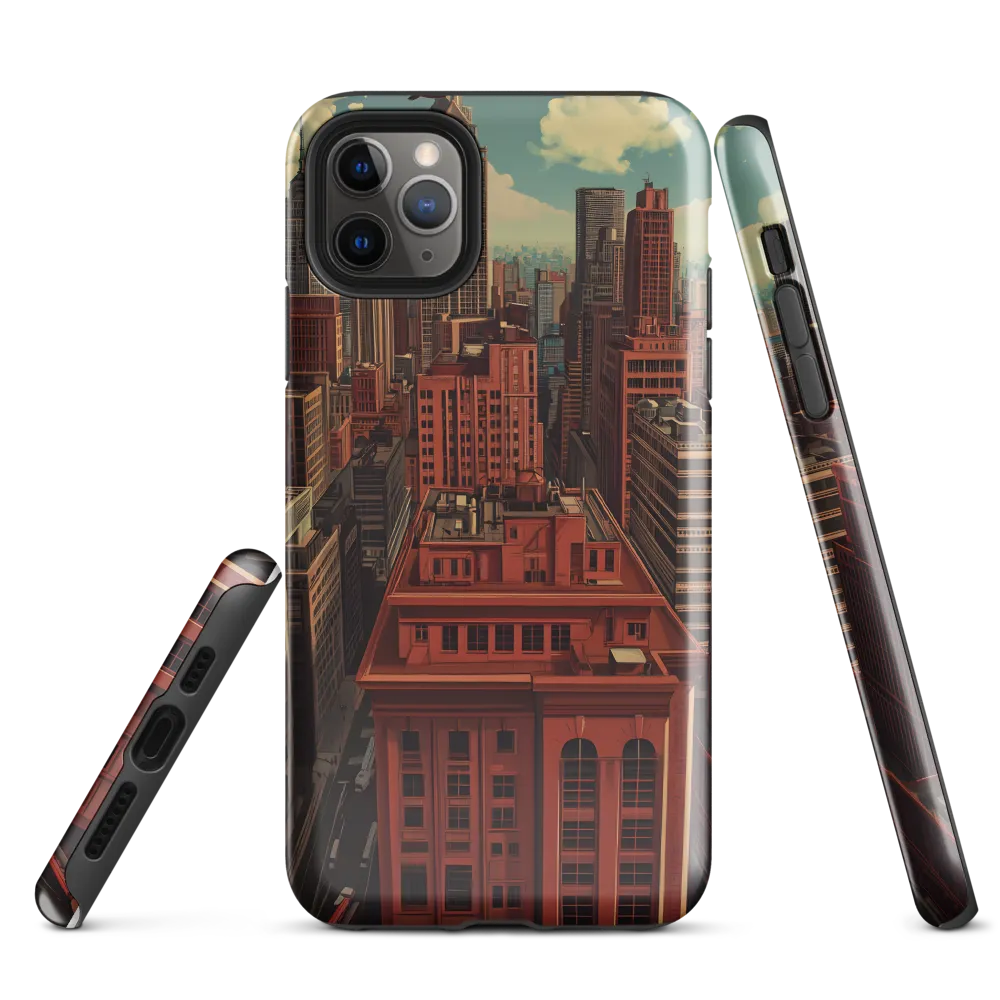 Urban Reverie: A Journey Through the City | Phone Case |  11 Pro Max | Tough Case | Glossy