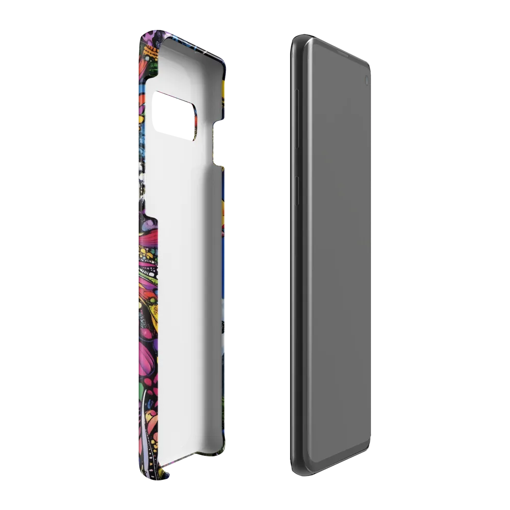 Harmony in Color: A Psychedelic Reverie | Phone Case |  S10 Plus | Snap Case | Glossy